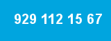 929 112 15 67